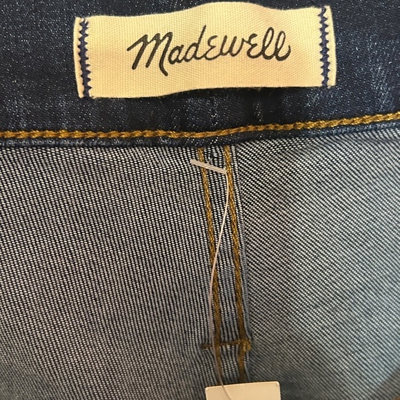 NWT Madewell 10" High-Rise Skinny Jeans in Hayes Wash size 37 - Picture 10 of 14